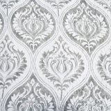 Tache Paisley Damask Matelasse Austere Grey Moon Sky Pillow Sham (TB300-199)