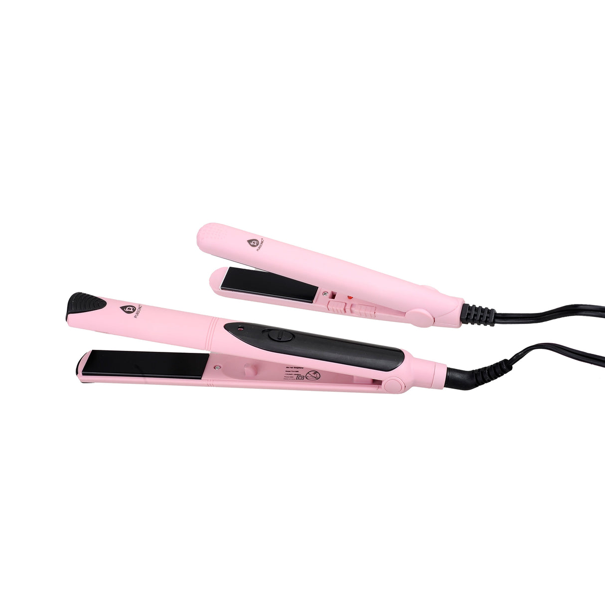 Professional Salon Quality Flat Iron Hair Straightener With A Free Travel Straightener from Pursonic