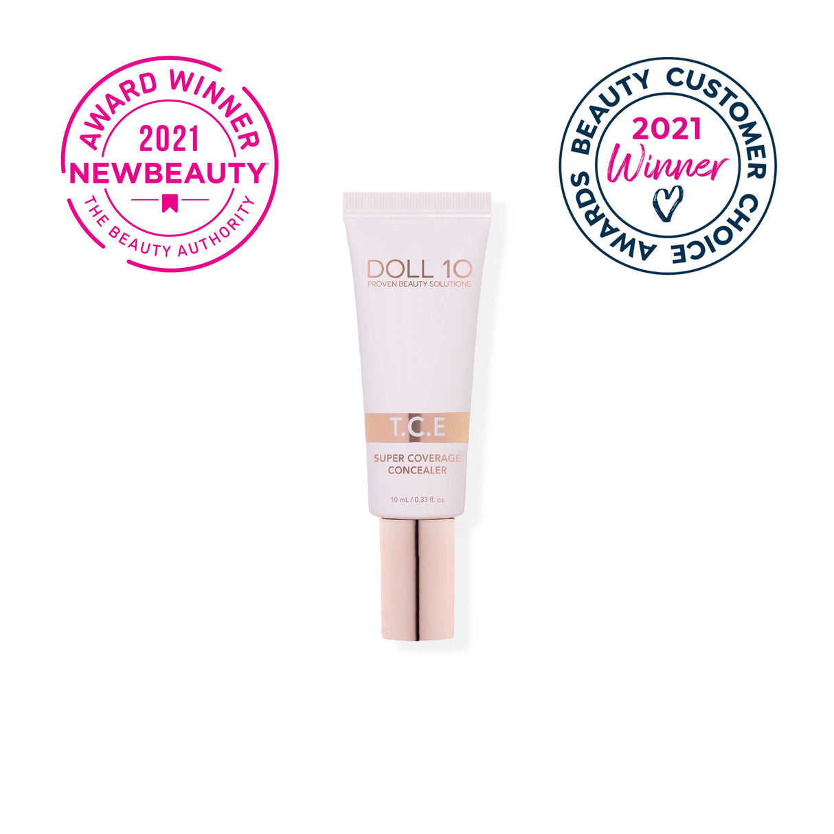 T.C.E. Super Coverage Treatment Concealer from Doll 10