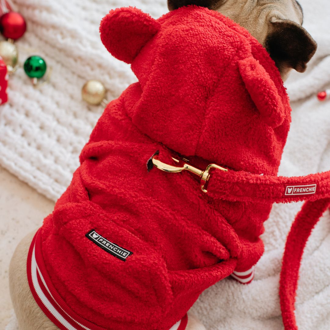 Frenchie Dog Hoodie - Teddy Red from Frenchie Bulldog