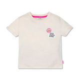 100% Earth Loving patches Kid T-Shirt - Cream from Manymoons