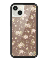 Brown Floral iPhone Case from Wildflower Cases
