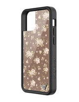 Brown Floral iPhone Case from Wildflower Cases