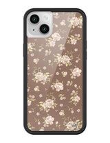 Brown Floral iPhone Case from Wildflower Cases