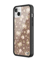 Brown Floral iPhone Case from Wildflower Cases