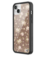 Brown Floral iPhone Case from Wildflower Cases