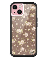 Brown Floral iPhone Case from Wildflower Cases