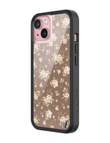 Brown Floral iPhone Case from Wildflower Cases