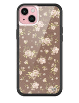 Brown Floral iPhone Case from Wildflower Cases