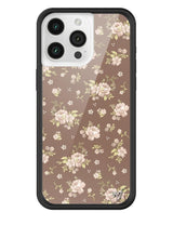 Brown Floral iPhone Case from Wildflower Cases