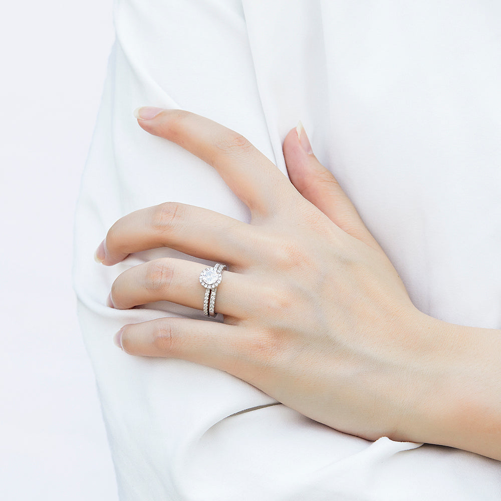 The Eleanor - Wedding Ring Set From Vintage Gentlemen