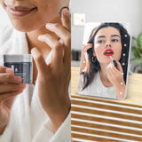 Pursonic Touchscreen LED Vanity Mirror and Luxurious Gel & Mud Face Mask Set from Pursonic