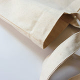 Canvas Tote - Single Initial - Navy Pink -  from CB Studio
