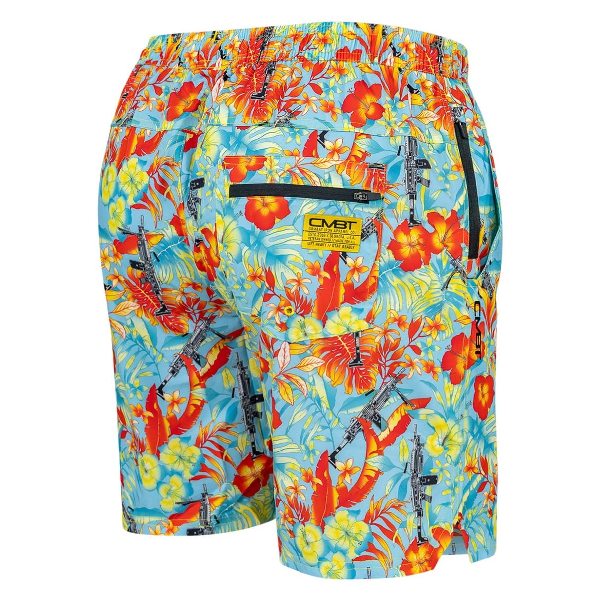 Men's Hybrid Athletic Shorts | 5.5" Inseam from Combat Iron Apparel