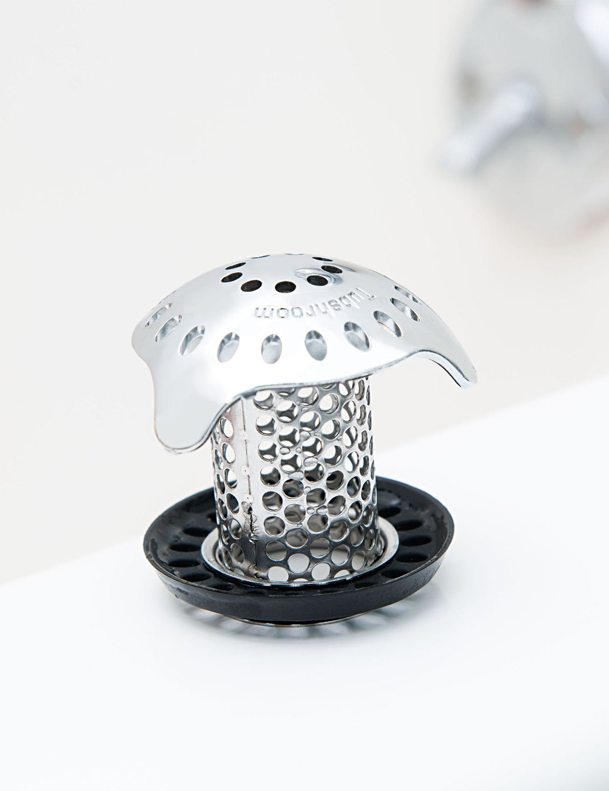 TubShroom Ultra (Stainless) Hair Catcher to Prevent Clogged Tub Drains from TubShroom.com