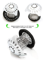 TubShroom Ultra (Stainless) Hair Catcher to Prevent Clogged Tub Drains from TubShroom.com