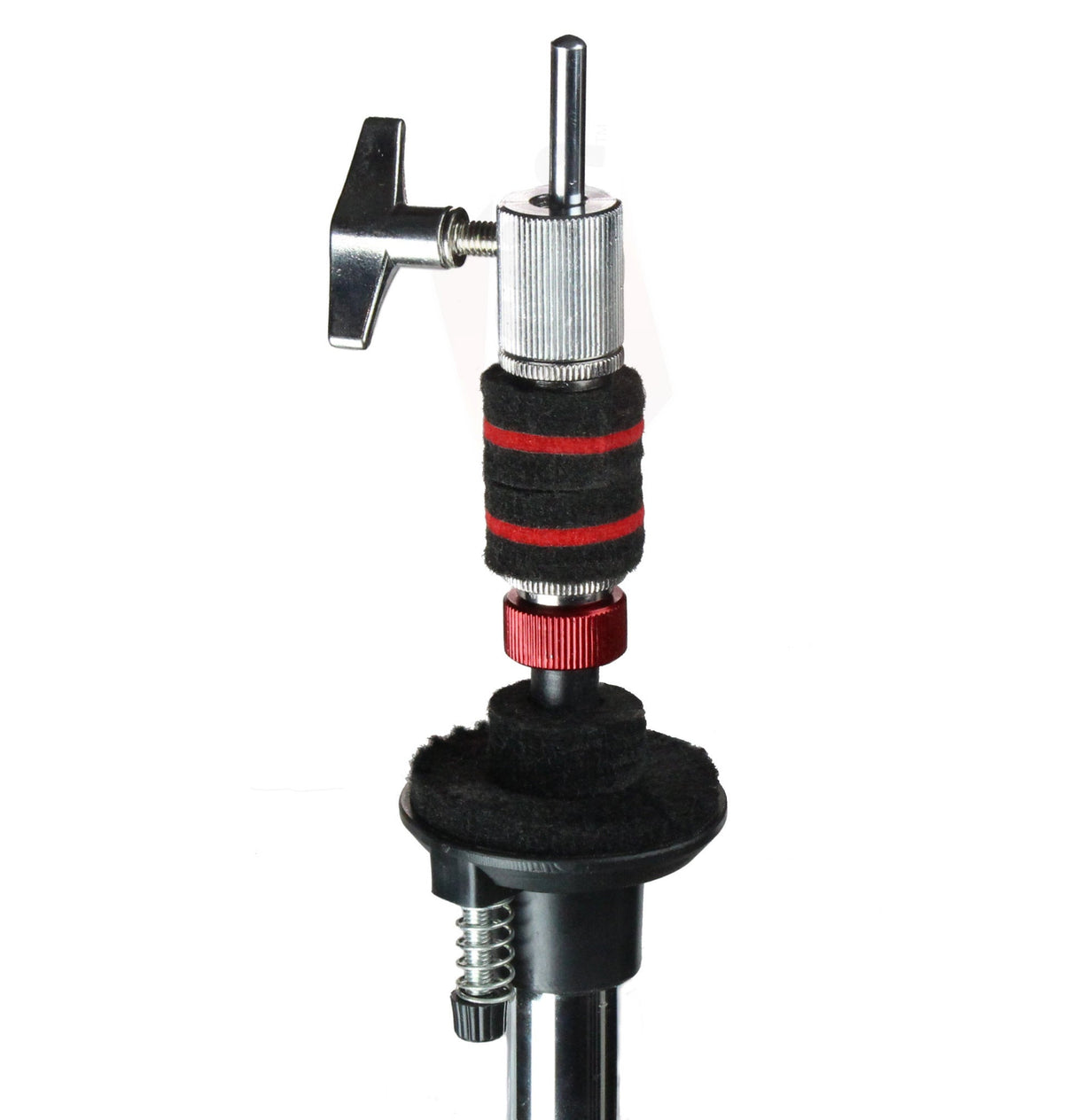 2-PACK Drum Hardware Set- Hi-Hat Stand & Snare Drum Stand by GRIFFIN | Hi Hat Cymbal Pedal With Pull Chain | Chrome Double Braced Kit | Mount Basket for Standard Snares, Tom Drums & Practice Pad from GeekStands.com
