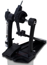 3 PACK GRIFFIN Drum Hardware Set - Kick Drum Pedal, Drummers Throne Seat & Straight Cymbal Stand | Deluxe Chrome Slip-Proof Gear Holder Percussion Set for Mounting Crash, Ride & Splash Cymbals from GeekStands.com