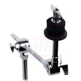 Cymbal Boom Stand & Straight Cymbal Stand Combo (Pack of 2) by GRIFFIN | Percussion Drum Hardware Set for Mounting & Holding Crash, Ride, Splash Cymbals | Arm Counterweight Adapter Kit & Double Braced from GeekStands.com