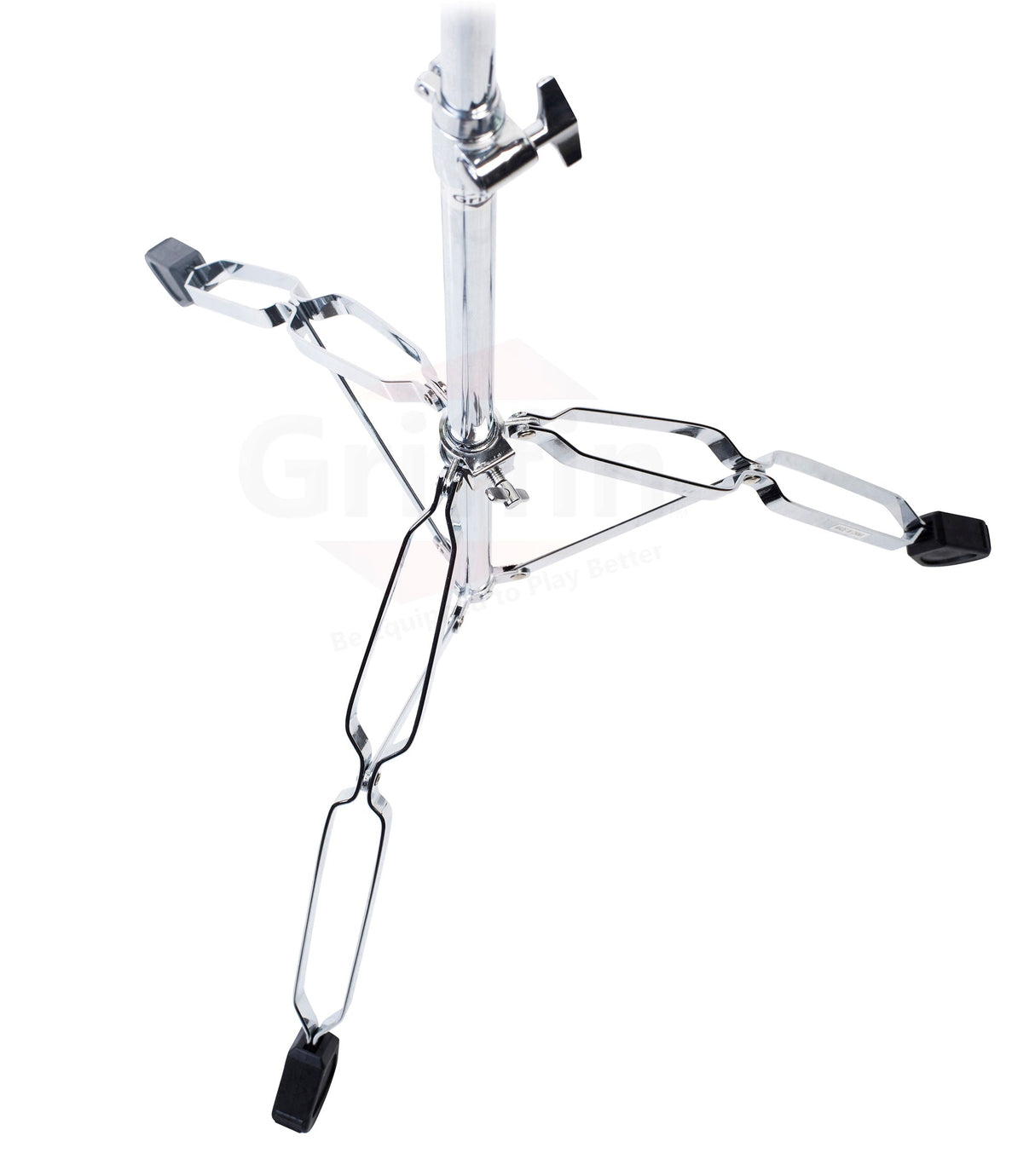 Cymbal Boom Stand & Straight Cymbal Stand Combo (Pack of 2) by GRIFFIN | Percussion Drum Hardware Set for Mounting & Holding Crash, Ride, Splash Cymbals | Arm Counterweight Adapter Kit & Double Braced from GeekStands.com