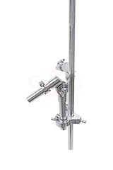 Double Tom Drum Stand with Cymbal Arm by GRIFFIN - Drummers Percussion Set Hardware Kit from GeekStands