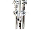 Double Tom Drum Stand with Cymbal Arm by GRIFFIN - Drummers Percussion Set Hardware Kit from GeekStands