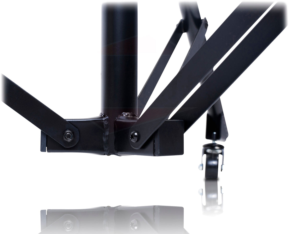 GRIFFIN Professional Studio Microphone Boom Stand with Casters - Extended Height Recording Mic from GeekStands
