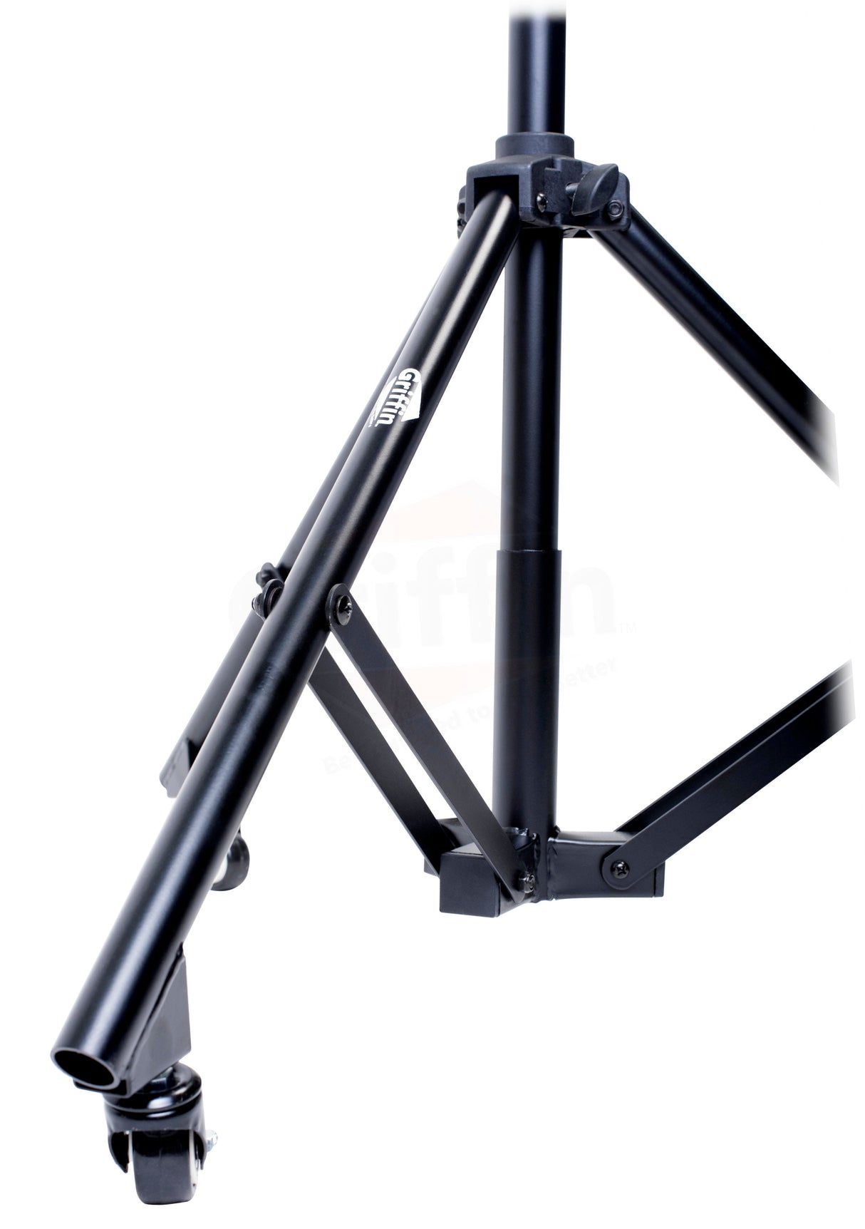 GRIFFIN Professional Studio Microphone Boom Stand with Casters - Extended Height Recording Mic from GeekStands