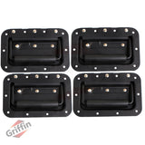 Flush Speaker Cabinet Handles for DJ PA Rack Road Case (Set of 4) by GRIFFIN - Spring Loaded from GeekStands