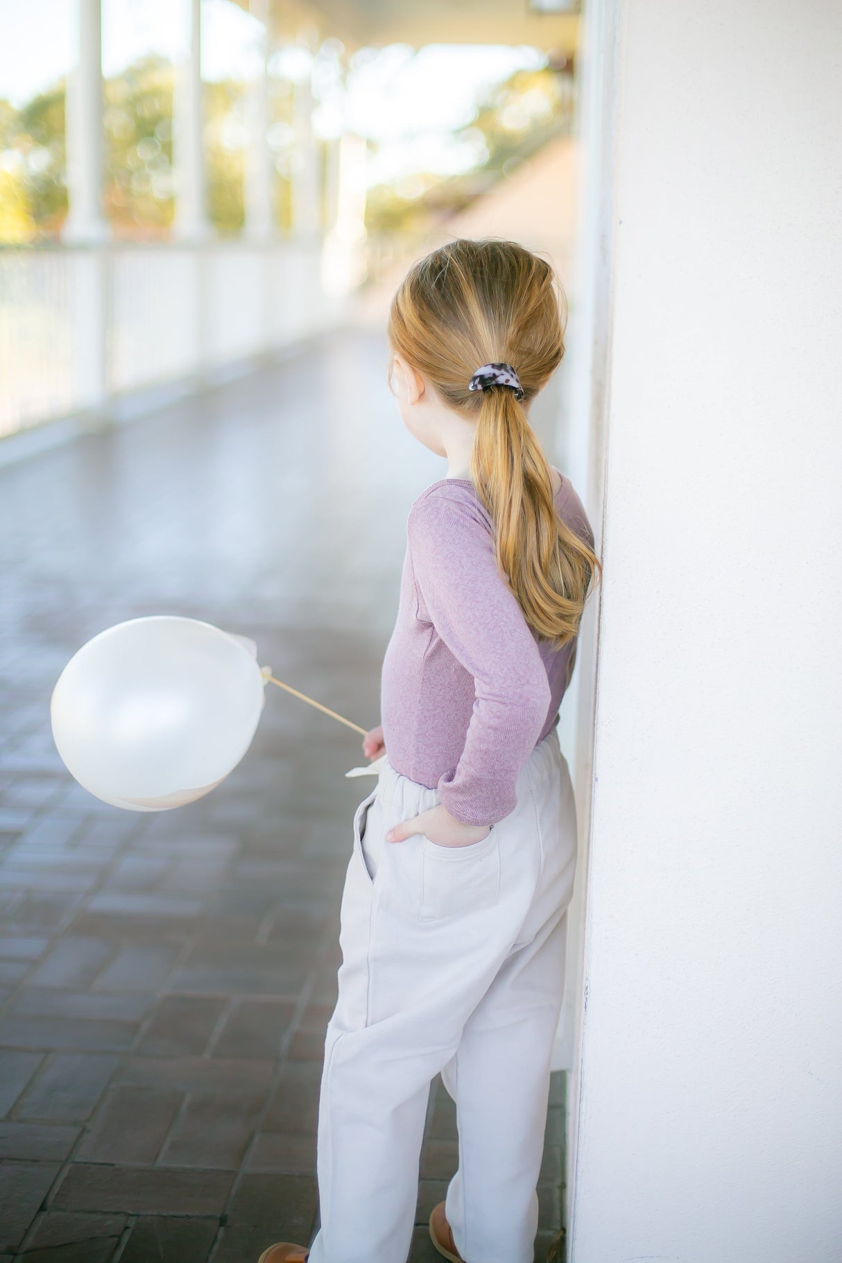Kids Long Sleeve Cozy Tee - Lilac from Manymoons
