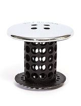 TubShroom® (Black Chrome) The Hair Catcher That Prevents Clogged Tub Drains from TubShroom.com