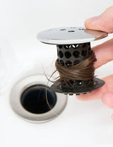 TubShroom® (Black Chrome) The Hair Catcher That Prevents Clogged Tub Drains from TubShroom.com