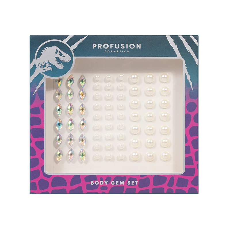 Jurassic World Visitor | Cosmetic Bag & Gem Set from Profusion Cosmetics