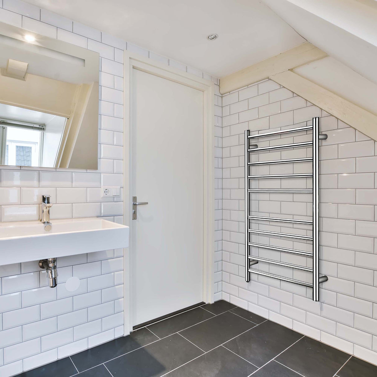 10 bar Stainless Steel Wall Mounted Electric Towel Warmer from Pursonic