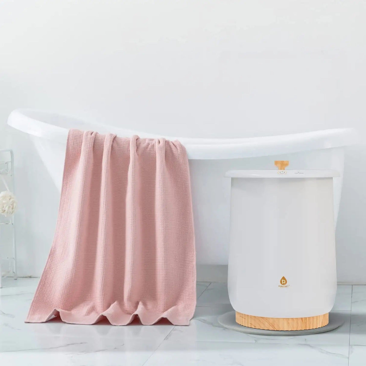 Bucket Style Towel Warmer from Pursonic
