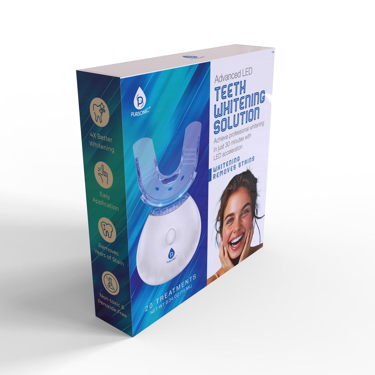 Advanced LED Teeth Whitening Solution from Pursonic