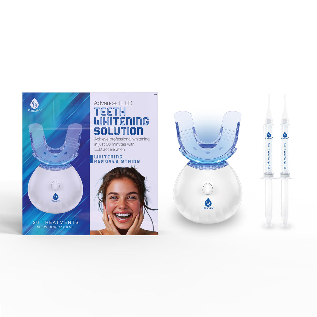 Advanced LED Teeth Whitening Solution from Pursonic