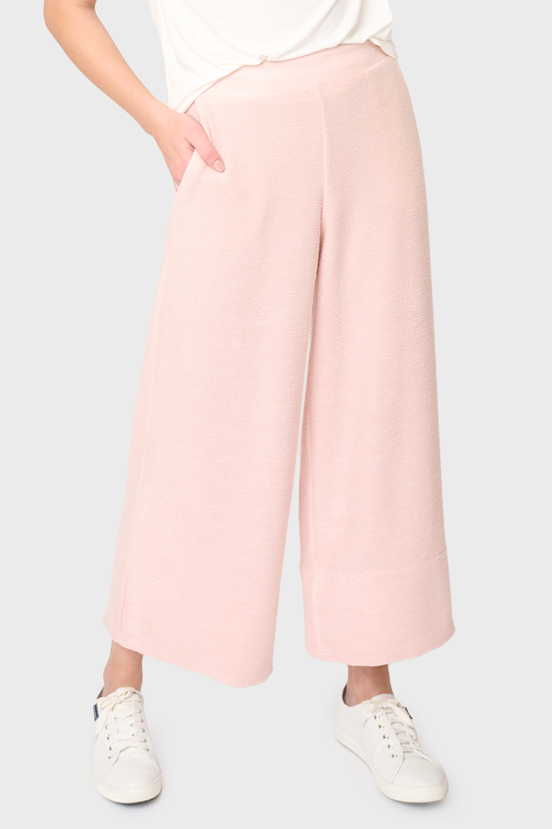Low Key Luxe Rib Cropped Pant from Gibsonlook