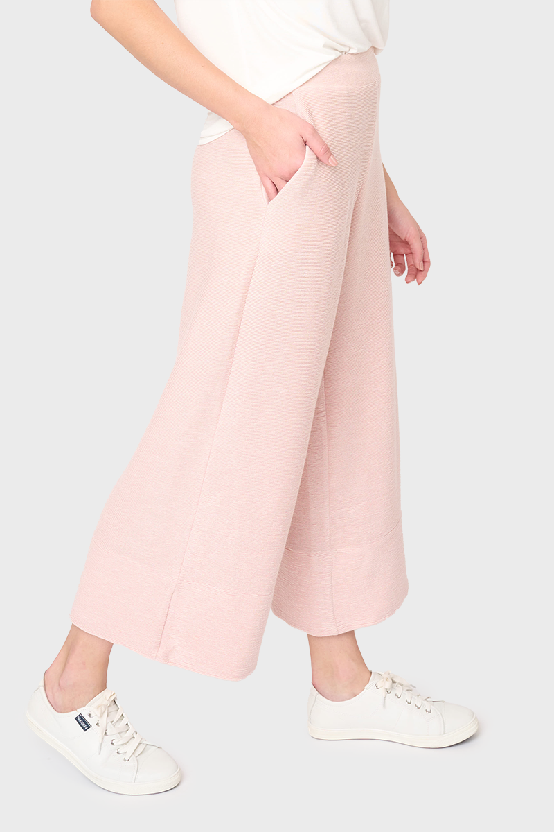 Low Key Luxe Rib Cropped Pant from Gibsonlook