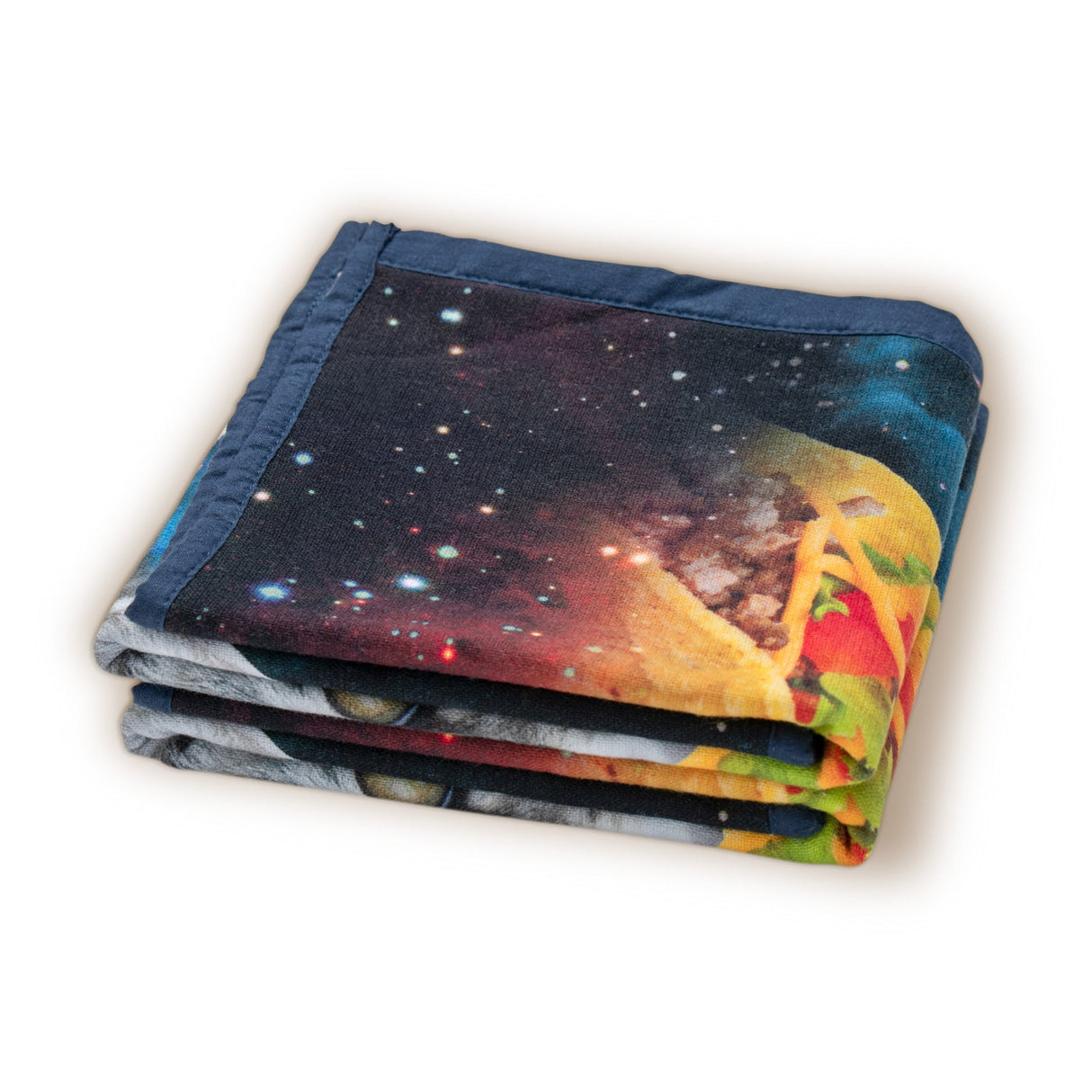 Galaxy Taco Cat Kitchen Towel Set From Zapps Clothing