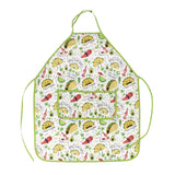 Taco Party Apron - fits sizes youth small through adult 2XL from BapronBaby
