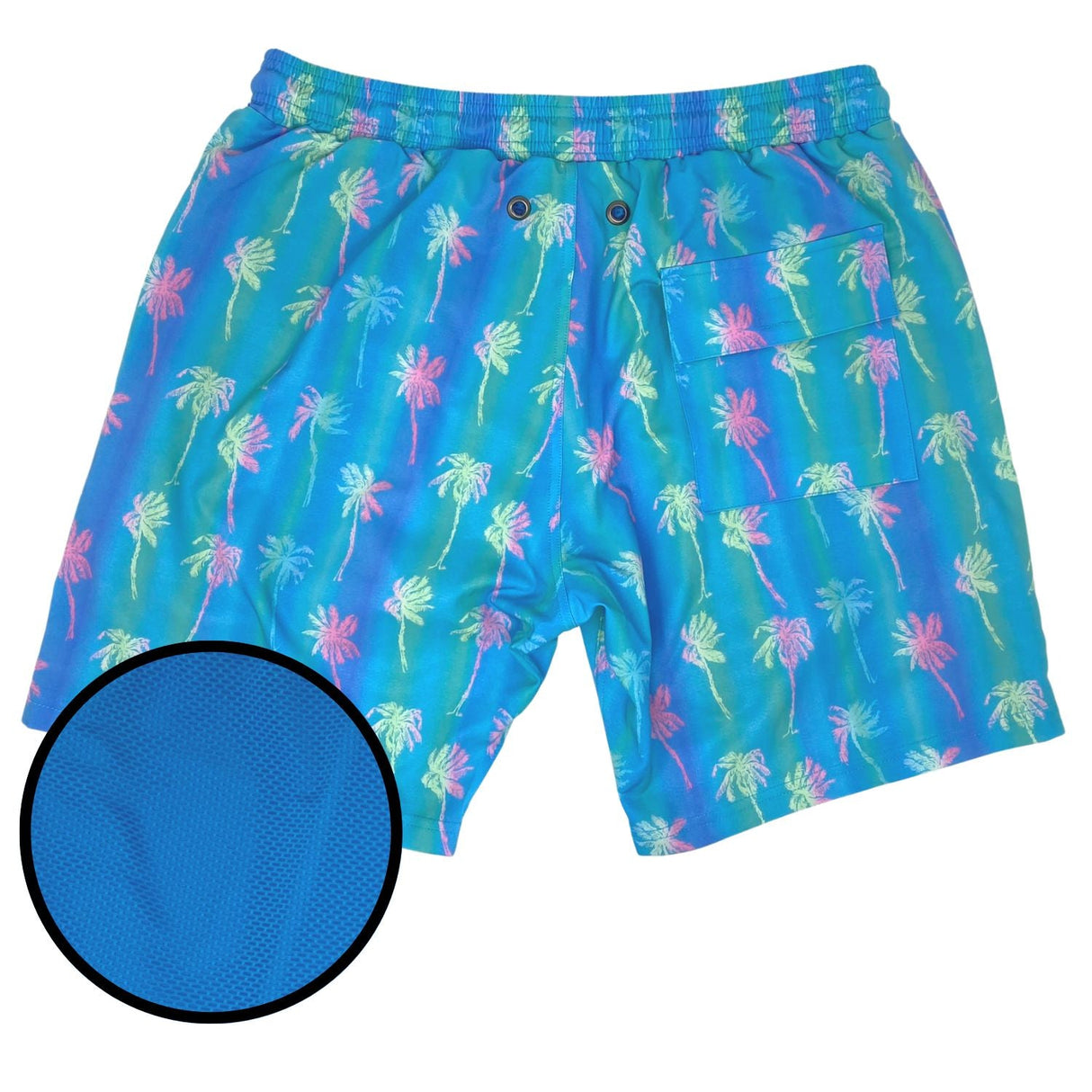 Tahiti Palms Swimsuit Shorts from Tropical Bros