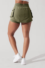 Hiking Superskort™ - Dark Olive from POPFLEX