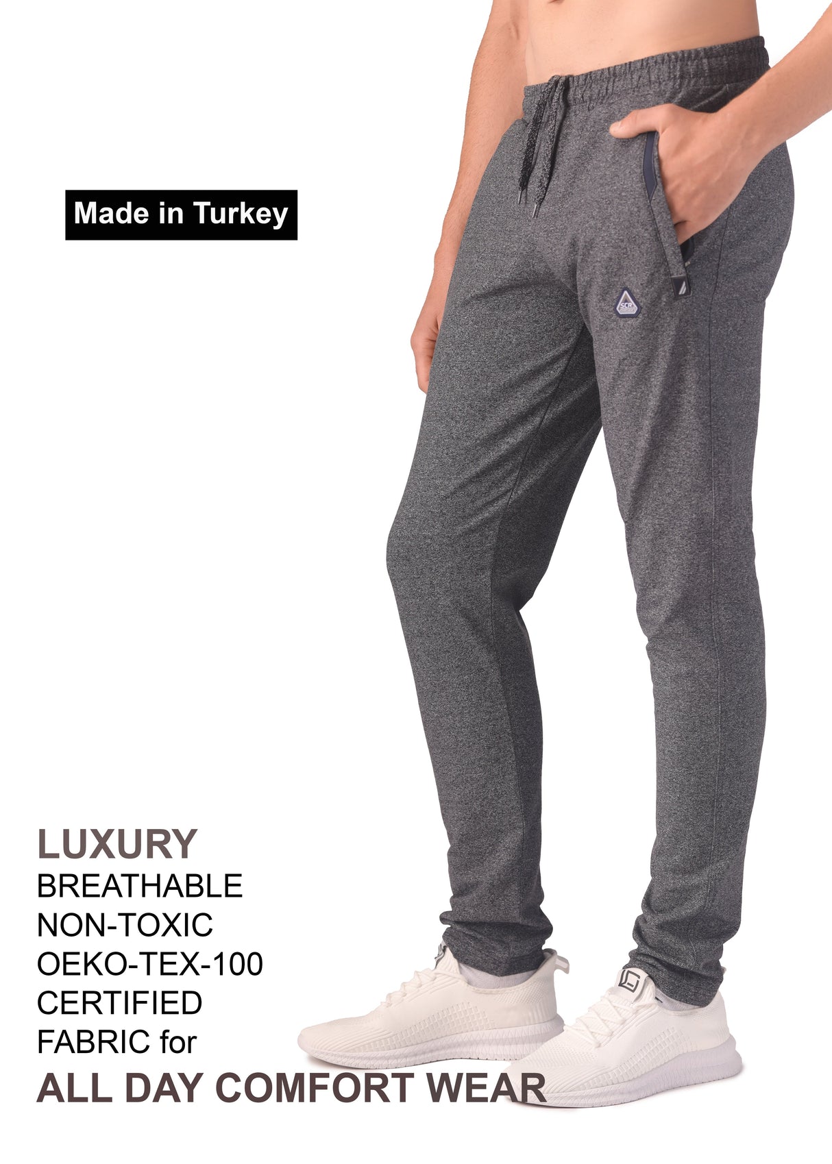 All-Day Comfort Athletic Pants Tapered TALL -  from SCR Sportswear