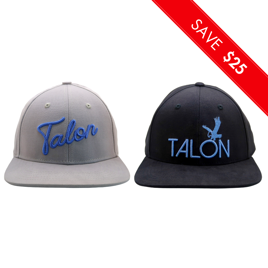 Talon Flat Brim Hat Bundle from Talon Golf LLC
