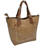 Vegan Leather Tote Shoulder Handbags For Women from Madeline Love