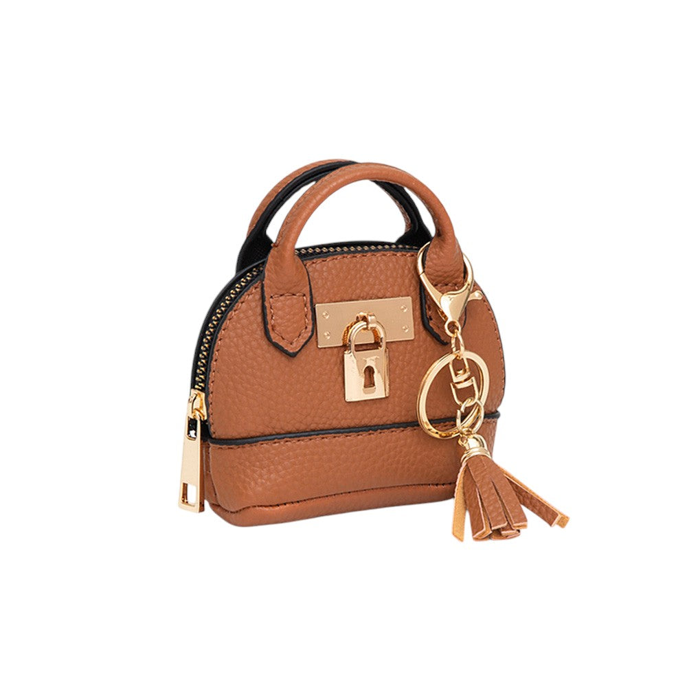 Top Handle Coin Purse Mini Pouch Bag / Bag Charm  from Madeline Love