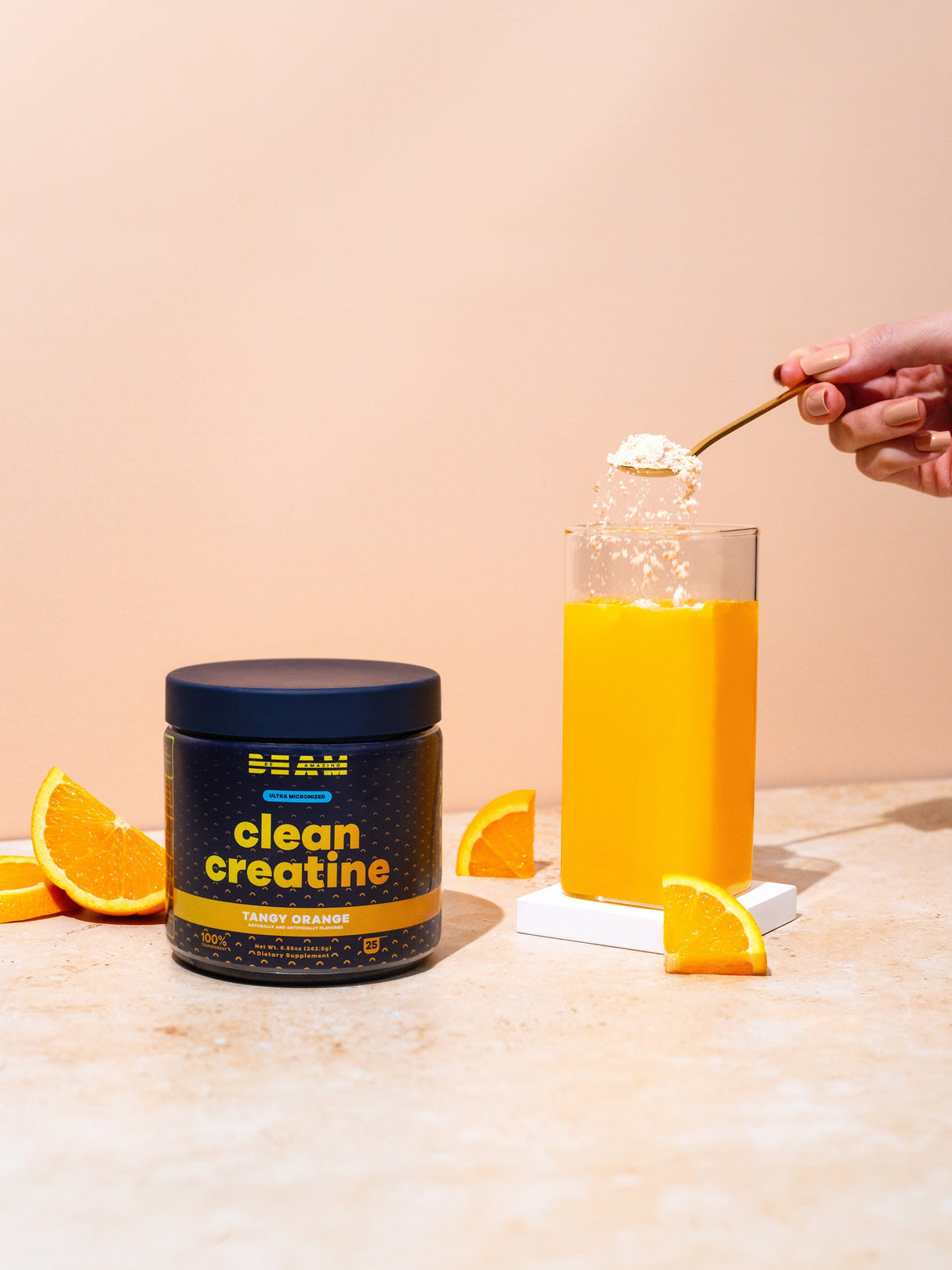 clean creatine from BEAM