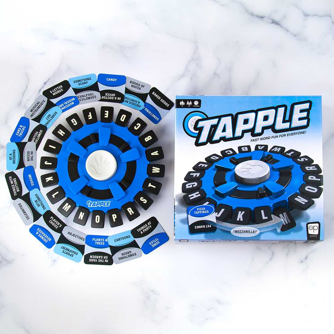 Tapple® - Fast Word Fun for the Whole Family! from The OP Games