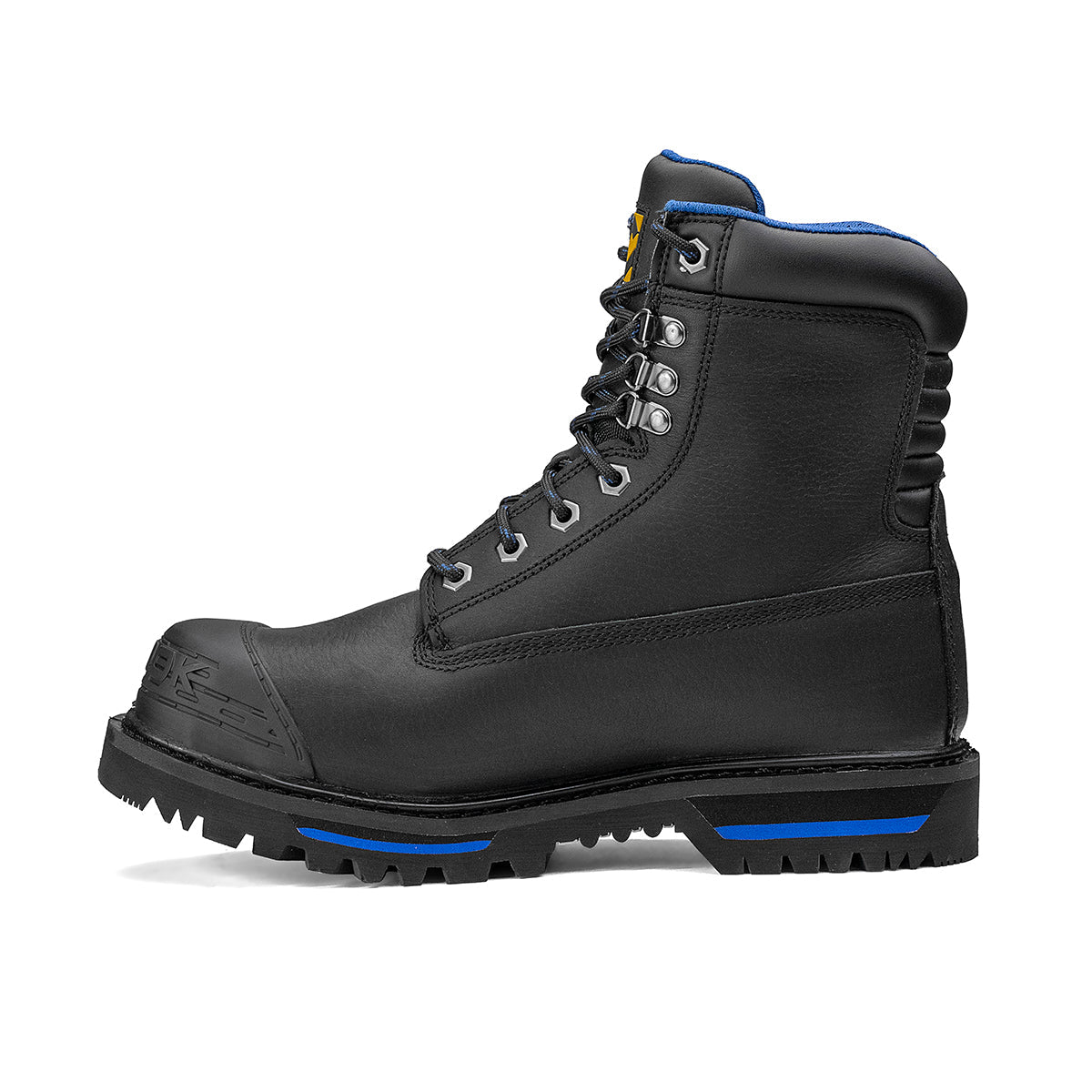 Tarantula 8" Steel Toe Men’s Waterproof Work Boot - Black From Chinook Footwear